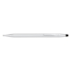 Classic Century Twist-Action Ballpoint Pen, Medium Point, Chrome Barrel, Black Ink