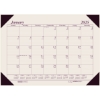 Recycled EcoTones Monthly Desk Pad Calendar, 12 Month, 22" x 17", Sunrise Rose, Jan 2025 - Dec 2025