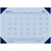 Recycled EcoTones Monthly Desk Pad Calendar, 12 Month, 22" x 17", Sunset Orchid, Jan 2025 - Dec 2025