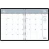 Academic Ruled Monthly Planner, 14-Month July-August, 8-1/2 x 11, Black, 2024-2025