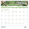 Recycled Monthly Wall Calendar, 12 Month, 12" x 12", Gardens of the World, Jan 2025 - Dec 2025