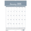 Recycled Wirebound Monthly Wall Calendar, 12 Month, 12" x 17", Bar Harbor, Jan 2025 - Dec 2025