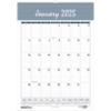 Recycled Wirebound Monthly Wall Calendar, 12 Month, 15-1/2" x 22", Bar Harbor, Jan 2025 - Dec 2025