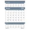 Recycled Wall Calendar, Three Months Per Page, 12 Month, 12" x 17", Bar Harbor, Jan 2025 - Dec 2025