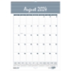 Wirebound Academic Monthly Wall Calendar, 12 Month, 12" x 17", Bar Harbor, Aug 2024 - Jul 2025