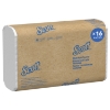 Multifold Paper Towels, 9.2" x 9.4" Sheets, 1-Ply, White, 250 Sheets/Pack, 16 Packs/Carton