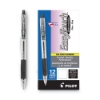 EasyTouch Retractable Ball Point Pen, Black Ink, .7mm, Dozen