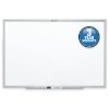 Classic Melamine Whiteboard, 24" x 18", White Surface, Aluminum Frame