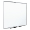 Standard Dry-Erase Whiteboard Whiteboard, 36" x 24", White Surface, Aluminum Frame