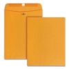 Envelope, 28 lb, Clasp, 10" x 13", Kraft, 100/Box