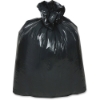 Recycled Can Liners, 16 Gallon, 24" x 33", 0.85 mil, Black, 500 Bags/Carton
