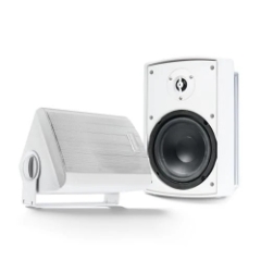 Gemini Bluetooth Waterproof Mountable Outdoor Speakers, 5.25