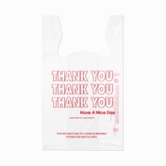 Inteplast Group Thank You Handled T-Shirt Bags, 21