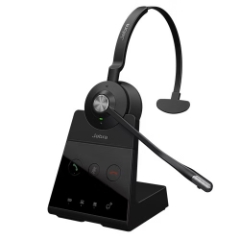 Jabra Engage 65 Mono Wireless Headset, Monaural, Black