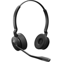 Jabra Engage 55 Stereo Wireless Headset, Binaural, Black