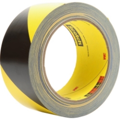 3M Caution Stripe Tape, 2w x 36 yd. Roll