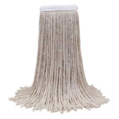 NexStep MaxiCotton Cut-End Mop, 20 oz, White