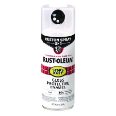 Rust-Oleum Stops Rust 5-in-1 Spray Paint, 12 oz, Gloss White