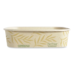 World Centric No Tree Take Out Containers, Bagasse, Rectangular, 16 oz, 6 4/5
