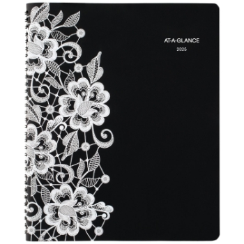 AT-A-GLANCE Lacey Weekly Monthly Appointment Book Planner, 13 Month, 8 1/2&quot; x 11&quot;,  January 2025 - January 2026