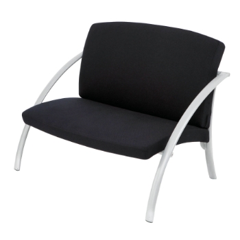 Alba Nova 2 Reception Chair, Black