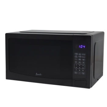 Avanti Microwave Oven, 1.1 Cubic Feet, 1000 Watts, 15.3&quot; L x 20.1&quot; W x 12&quot; H, Black