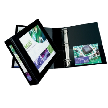 Avery Heavy-Duty Framed View 3-Ring Binder, 2&quot; One Touch EZD(R) Rings, Black