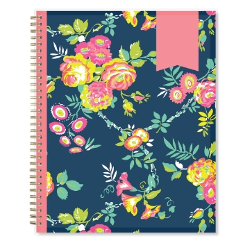 Blue Sky Day Designer Create Your Own Cover Weekly/Monthly Academic Planner, 12 Month, 8-1/2&quot; x 11&quot;, Peyton Navy, Jul 2024 - Jun 2025