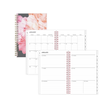Blue Sky Weekly/Monthly Planner, 12 Month, 5&quot; x 8&quot;, Joselyn, Jan 2025 - Dec 2025