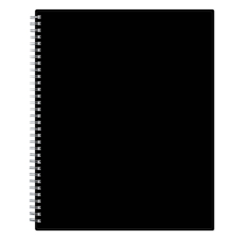 Blue Sky Weekly/Monthly Academic Lesson Planner, 12 Month, 8-1/2&quot; x 11&quot;, Black , Jul 2024 - Jun 2025