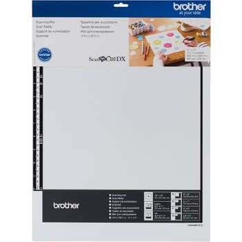 Brother Scanning Mat, 12&quot; L x 12&quot; W, White