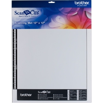 Brother Photo Scanning Mat, 12&quot; L x 12&quot; W, White