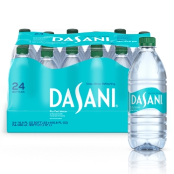 Dasani Purified Water, 16.9 oz., 24/CS