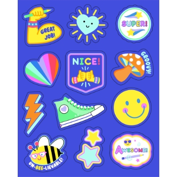 Carson-Dellosa Publishing Motivators Motivational Stickers, Assorted Colors, 72 Stickers