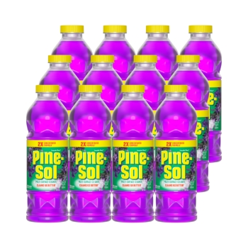 Pine-Sol Multi-surface Cleaner, Lavender Clean Scent, 24 fl oz/Bottle, 12 Bottles/Carton