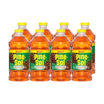 Pine-Sol Original Multi-Surface Cleaner, Original Scent, 40 fl oz/Bottle, 8 Bottles/Carton