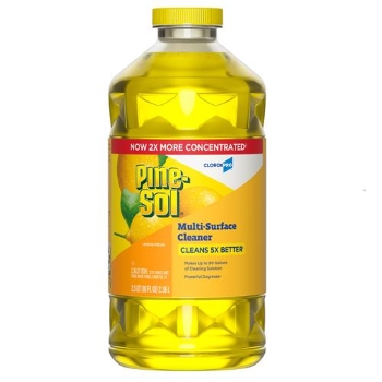 Pine-Sol CloroxPro Multi-surface Cleaner, Lemon Fresh Scent, 80 fl oz