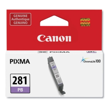 Canon CLI-281 Original Inkjet Ink Cartridge, Photo Blue Pack