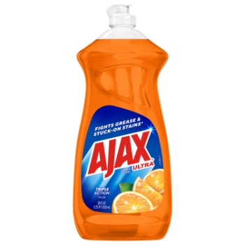 Ajax Triple Action Dish Detergent, Orange Scent, 28 oz. Bottle