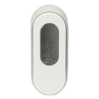 Dial Professional Versa Dispenser for Pouch Refills, 15 oz, 3.75&quot; x 3.38&quot; x 8.75&quot;, Light Gray/White