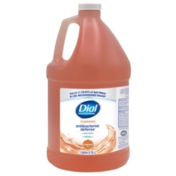Dial Professional Antibacterial Defense Foaming Hand Wash, Original, 4 Gallons/Carton