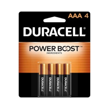 Duracell Coppertop AAA Alkaline Batteries, 4/Pack