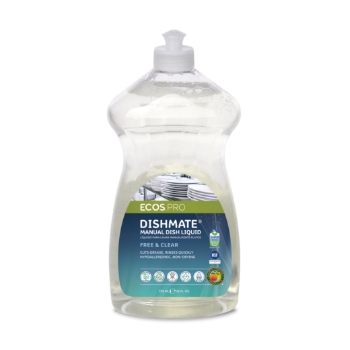 Earth Friendly Products Pro Dishmate Manual Dishwashing Liquid, Free and Clear, 25 oz