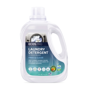 Earth Friendly Products Pro Liquid Laundry Detergent Free and Clear, 170 oz