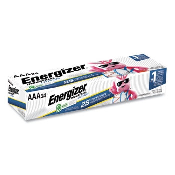 Energizer Industrial Lithium AAA Battery, 1.5 V, 4/Pack, 6 Packs/Box