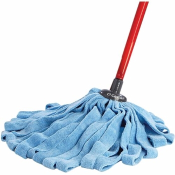 O-Cedar Microfiber Cloth Mop, Blue