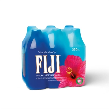 FIJI Natural Artesian Bottled Water, 11.15 fl oz, 6/Pack