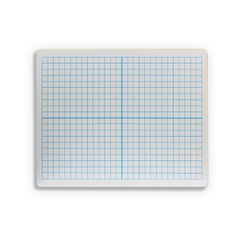 Flipside Products Two Sided XY Axis Dry Erase Board, 9&quot; x 12&quot;, 12/Pack