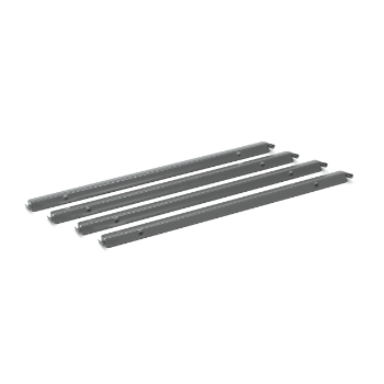 HON Single Front-to-Back Hanging File Rails, Set of 4