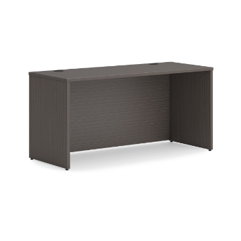 HON Mod Credenza Shell, 60&quot;W x 24&quot;D x 29&quot;H, Slate Teak Finish